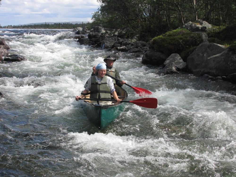 Kanutour in der Wildnis von Schweden & Norwegen Rucksack