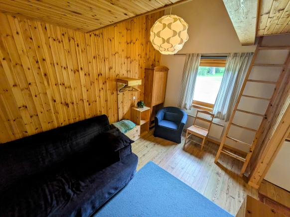 Das Doppelzimmer von innen