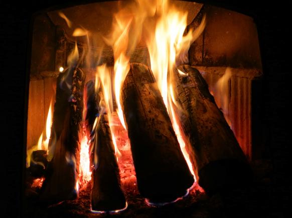 Wärmendes Feuer