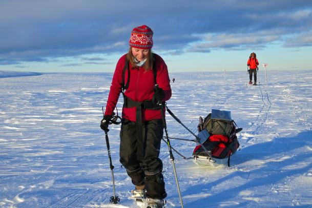 Unendliche Weiten: Schneeschuh-Hüttenwanderung