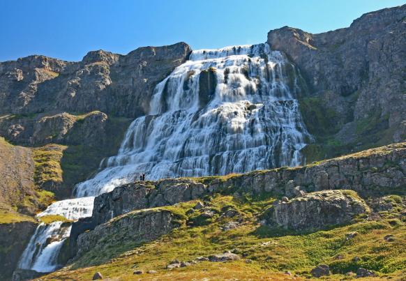 Wasserfall Dynjandifoss 