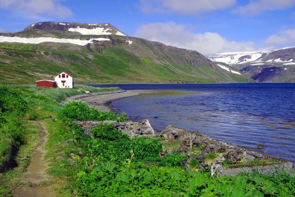 unbewohnte Region Hornstrandir