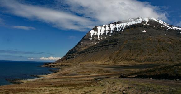 Anblick auf dem Weg zurück nach Reykjavik