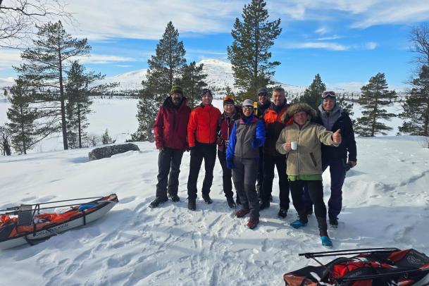 Skitour Kungsleden
