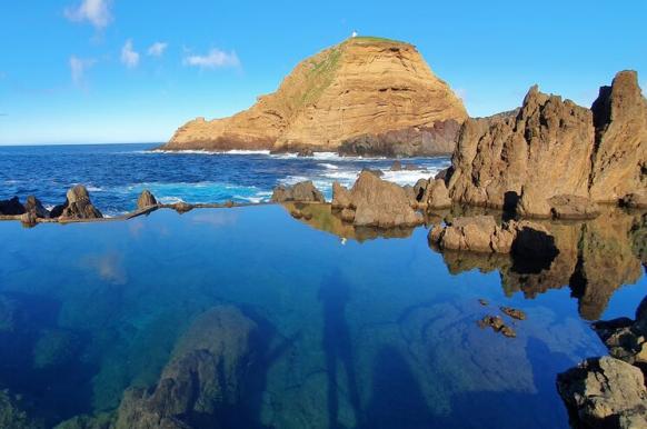 Meeresschwimmbecken in Porto Moniz