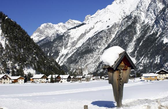 Scharnitz im Winter