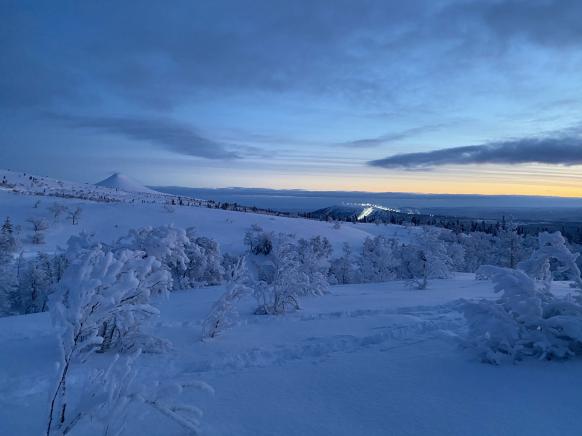 Blick bis zum Idrefjäll