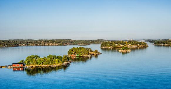 Stockholmer Schärengarten - ein Archipel aus ca. 30000 Inseln und kleinen unbewohnten Felsen